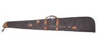 AKAH Flintenfutteral Loden/Elchleder 128cm