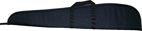 Gewehrfutteral schwarz mit Aussentasche